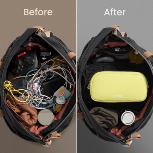 tomtoc Electronics Organizer Travel Case, Cable Organizer for Essentials