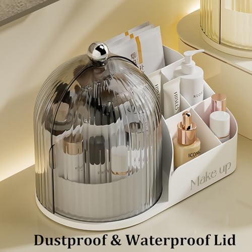 Makeup Organizer with Drawers,Large Capacity Perfume Organizer,Vanity,Bathroom,Bedroom Countertop Storage for Cosmetics,