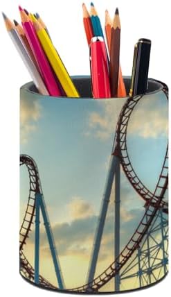 Roller Coaster Pen Holder Pencil Cup for Desk Organizer