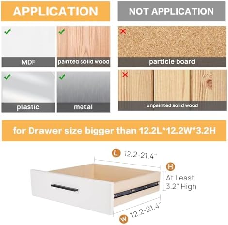 Adjustable Drawer Dividers for Clothes and Kitchen, 8 Pack Expandable Drawer Organizers, Clear Plastic Separators for Dr
