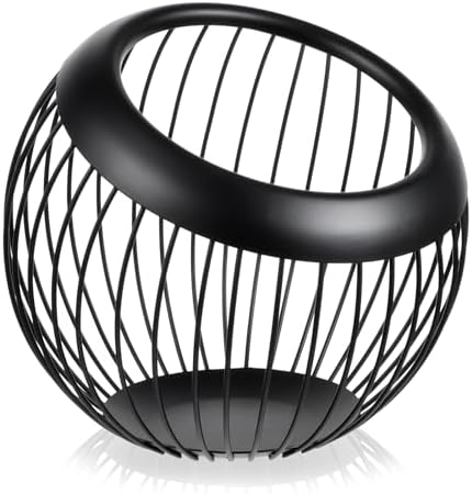 Molain Large Capacity Coffee Pod Holders Basket, Metal Espresso Pod Holder, Coffee Bar Organizer for Counter, Kcup Stora