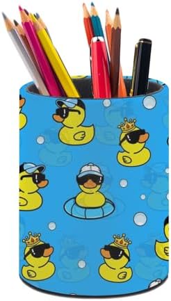 Cute Duck Pen Holder Pencil Cup for Desk Organizer