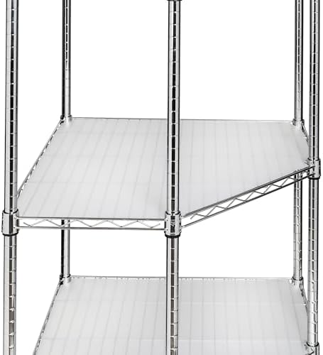 Honey-Can-Do Chrome 5-Tier Corner Shelf