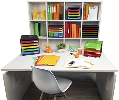 Exacompta Big-Box Iderama, 4 Drawers - Harlequin