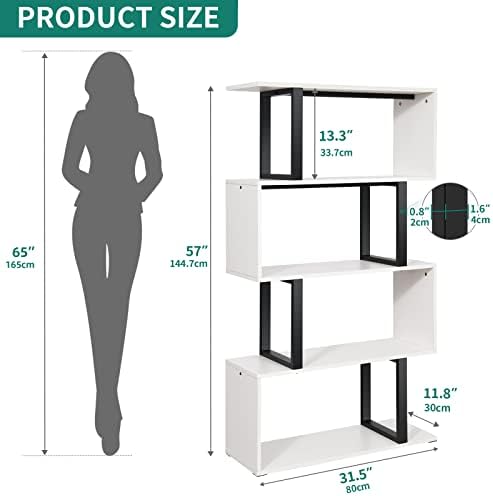 YITAHOME 5-Tier Bookshelf