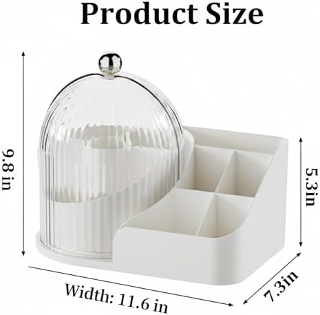 Makeup Organizer with Drawers,Large Capacity Perfume Organizer,Vanity,Bathroom,Bedroom Countertop Storage for Cosmetics,