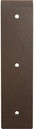 2" W x 8" D x 8" H Hamilton Steel Bracket, Hammered Brown