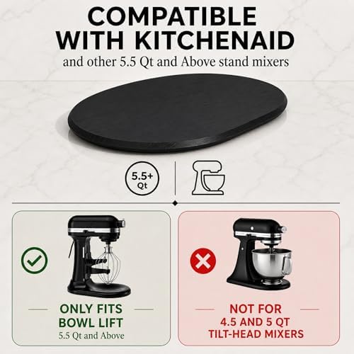 Ibyx Mixer Slider - Sliding Tray Compatible with KitchenAid - 5.5 Qt Models