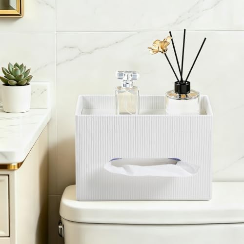 Rectangular Tissue Box Cover PU Leather Tissue Box Holder Rectangle