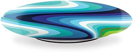 French Bull Lazy Susan Large Melamine Rotating Dinnerware Platter Turntable Table, Serving, Party, Kitchen, Organizing, 