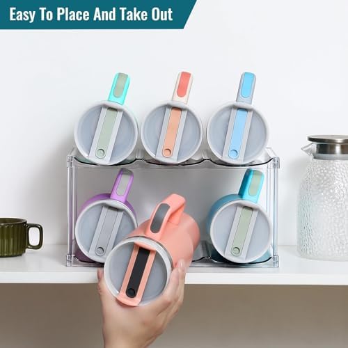 Premium Water Bottle Organizer for Stanley 40OZ & Various Bottles, Tumblers