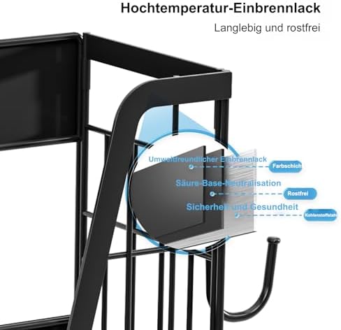 Magnetic Shelf for Fridge,Magnetic Shelves for the Side of the Refrigerator,Magnetic Fruit Basket for Fridge,Spice Rack 
