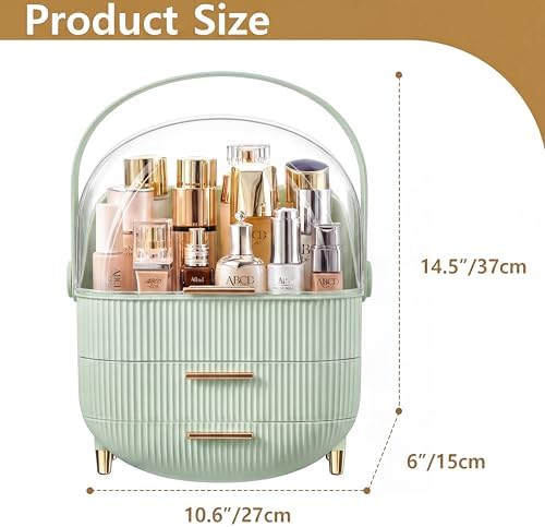 NestOrganix Makeup Organizer Skincare Organizers With Drawers