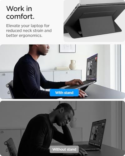Spigen Slim Fold Portable Laptop Stand Foldable