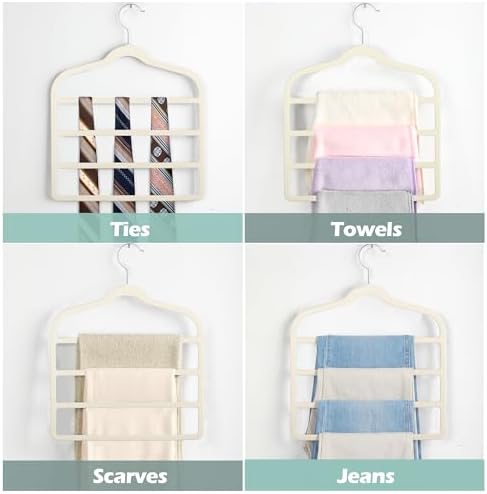 Velvet Pant Clothes Hanger Space Saving Non Slip Hanger Jean Slack Hangers