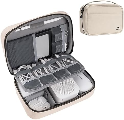 pack all Electronic Organizer Plus, Shockproof Cable Organizer Bag