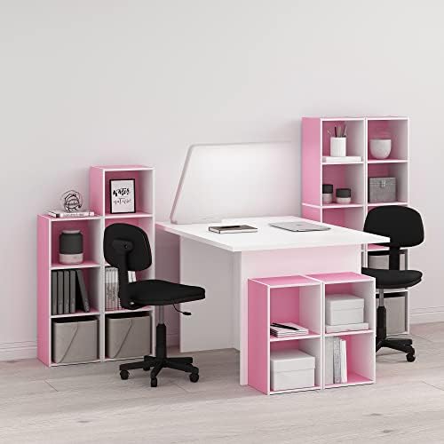 Furinno PASIR Book Shelf, 5-Tier Modern Bookshelf, Open Shelves Bookcase 9 x 12 x 52, Easy Assembly, for Living Room, Be