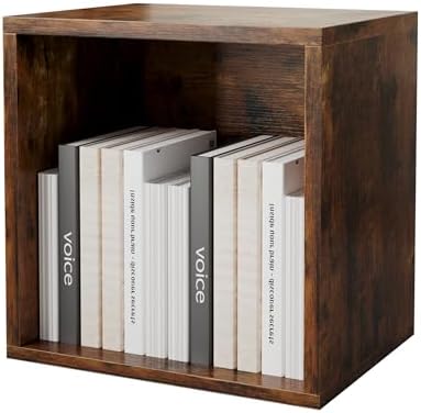 FUSUNBAO Magic DIY Cube Storage Organizer Stackable Cubes for Home Books Clothes Toy-Modular Cubby Storage System-Office