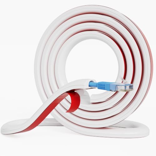 Cord Hider Raceway Kit for 1 Cable, 78" Silicone TV Cable Hider for Wall