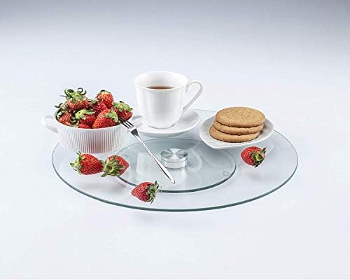 Bulk Buys Tempered Glass Lazy Susan