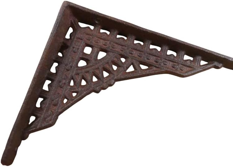 6 Antique Style Shelf Brace Wall Bracket Cast Iron Brackets Small 5 1/8" X 4 1/8"
