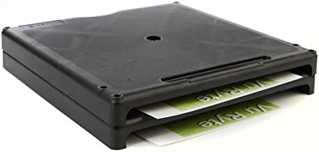 Vu Ryte Stackable 1 Inch Computer Monitor Riser Stand, VuRyser 1, Black, VUR 2455 (48-Pack)