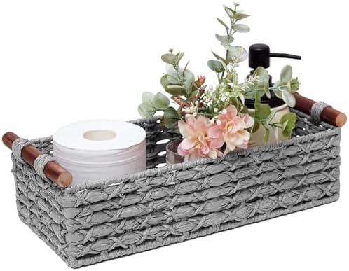 Basket for Toilet Paper Storage Baskets for Decor Organizing