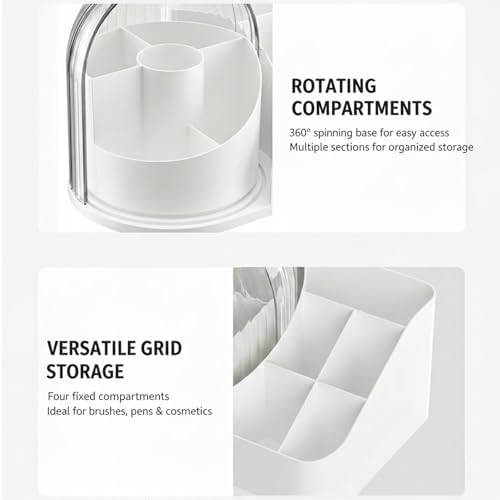 Makeup Organizer with Drawers,Large Capacity Perfume Organizer,Vanity,Bathroom,Bedroom Countertop Storage for Cosmetics,