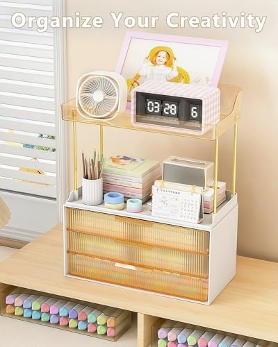 Anylady Bathroom Organizers and Storage, Makeup Organizer (Sturdy Durable Attractive), Ideal for Vanity, Countertop, Cou