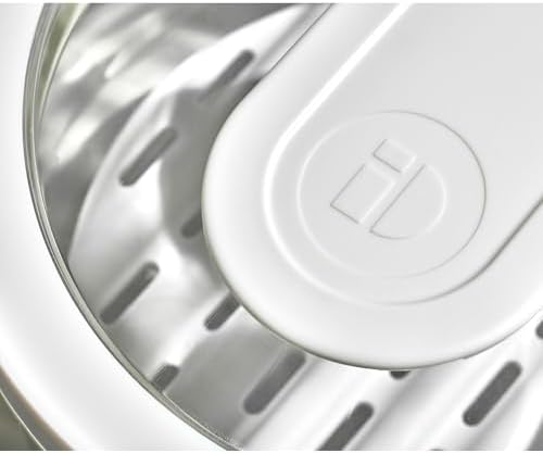 iDesign Small Round Fridge Produce Bin - Set of 2 - Clear