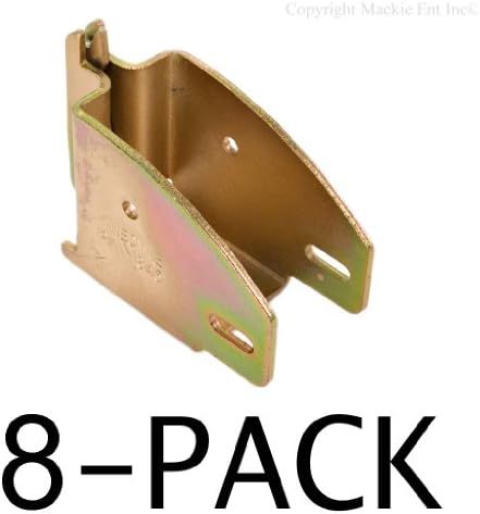 E Track 1845 Beam Socket for Cargo Control, Shelf Brackets, Lofts Inside of Trailers - 8 Pack