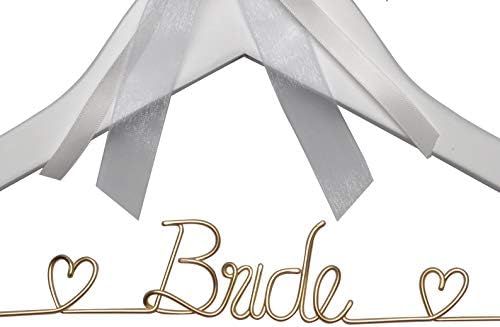 Wedding Dress Hanger - Decorative Wire Hanger for Brides, Perfect Bridal Shower & Wedding Gift