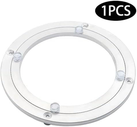 1Pcs 200mm / 7.87" Aluminum Alloy Lazy Susan Turntable Bearings
