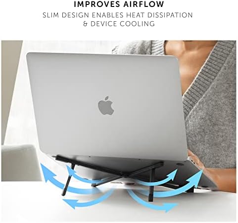 Native Union Fold Laptop Stand – Ultra-Slim Foldable & Portable Laptop Stand – Ergonomic & Optimized Viewing Angle – for