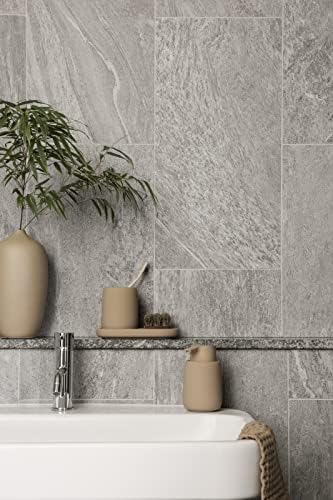 blomus SONO Modern Bathroom Countertop Oval Tray Organizer - Ceramic Soft Touch - Tan