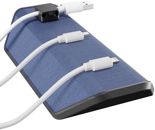 Magnetic Cable Organizer, Weighted Non-Adhesive Cord Holder, Desk & Office