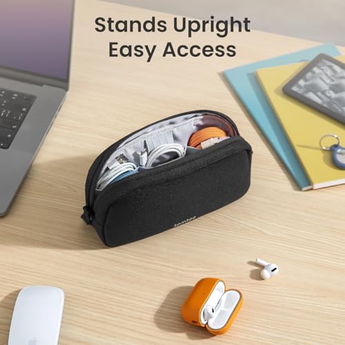 tomtoc Electronics Organizer Travel Case, Cable Organizer for Essentials