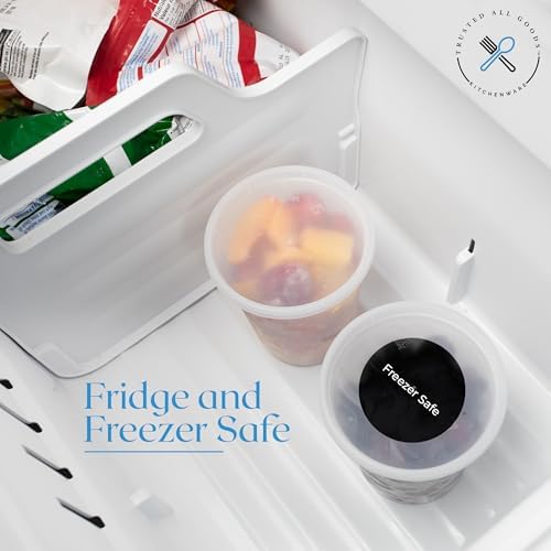 32 oz Deli Containers with Lids, 50-Set, Leakproof BPA-Free