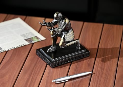 Knight Pen Holder Desk Organizers and Accessories as Gift Iron
