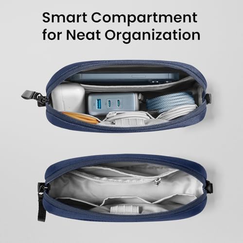 tomtoc Electronics Organizer Travel Case, Cable Organizer for Essentials