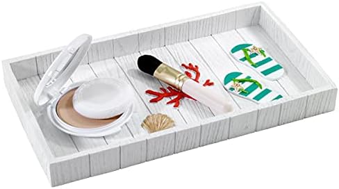 Avanti Linens - Vanity Tray, Organizer for Soap, Lotion, Jewelry & Makeup