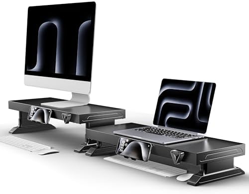 Computer monitor stand (Manually adjustable height, Basic Edition 630)