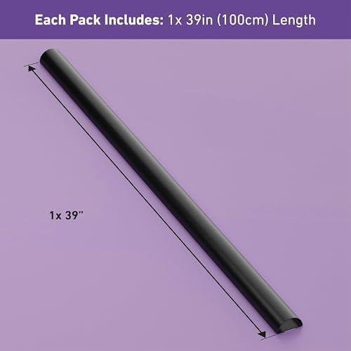 D-Line Half Round Cord Hider, Patented Cable Cover, Hide TV Wall Mount Wires, Raceway for Cords, Decorative Wire Covers,