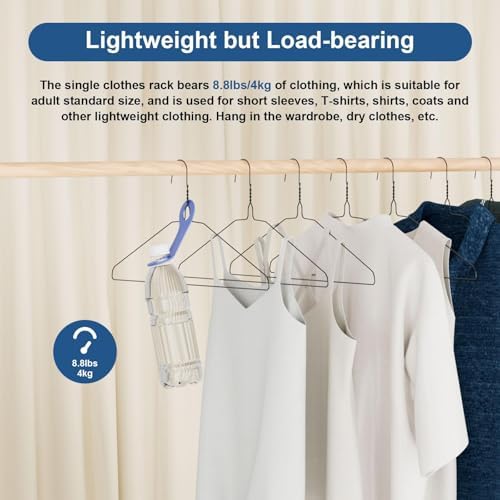 SPECILITE Wire Metal Clothes Hangers Bulk 150 Pack, Ultra Thin, Black