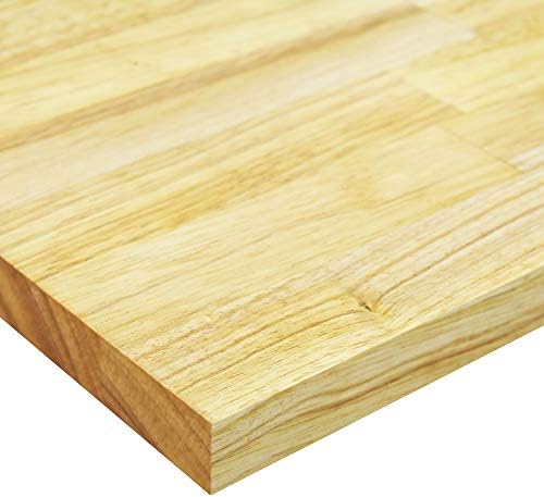 BenchPro Floating Shelf Wall Mounted Solid Butcherblock Shelf 8" Depth x 36" Length x 1" Thick Highest Grade Lumber - No