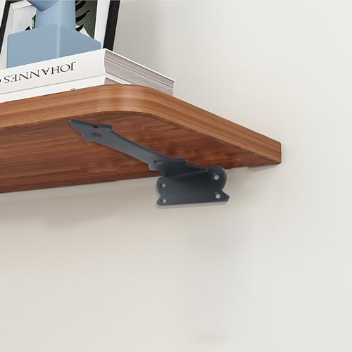 L Shelf Brackets, Heavy Duty Floating Shelf Bracket Village-style Iron Wall Brackets for DIY Floating Shelf, Shelf Suppo