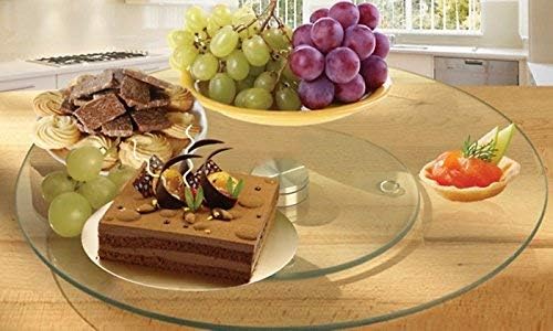 Bulk Buys Tempered Glass Lazy Susan