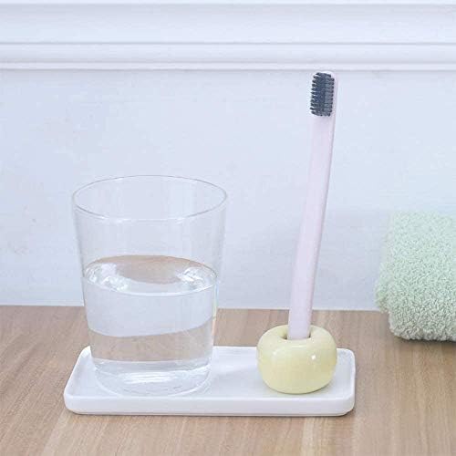 Ceramic Vanity Tray Small Rectangle, Bathtub Tray Bathroom Organizer, Cosmetics Holder for Tissue Candle Towel Plant Jew