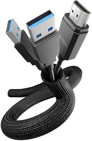 Cable Tube – Self-Closing & cuttable Cable Sleeve – Flexible Cable Channel for Cable Management at desks, PCs, TVs, etc.