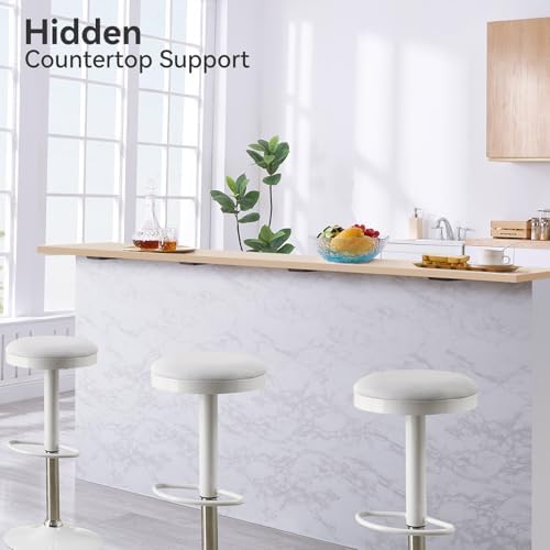 10" Countertop Support Brackets (4 pcs) for Granite, Heavy Duty 10" x 2.5" x 0.24" Hidden Bracket Knee Wall Mounted Supp